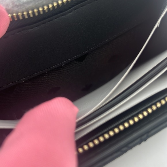 Kate Spade Natalia Medium Compact Bifold Wallet Black - Picture 8 of 13